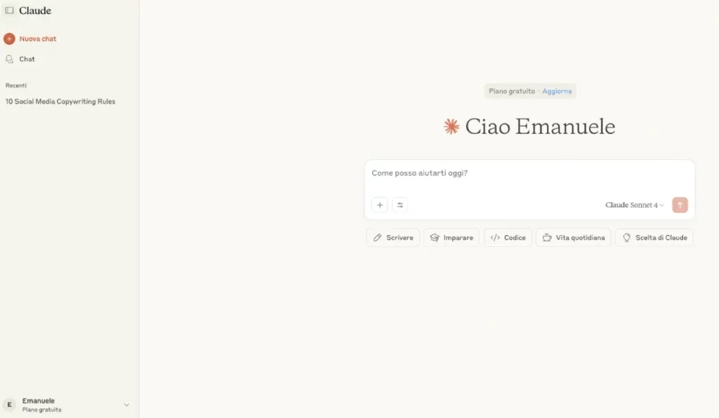 Claude AI è tra le alternative ChatGPT per la produzione di testi