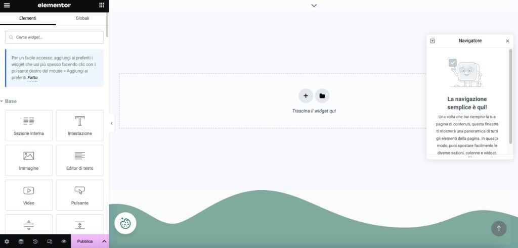 Per creare un sito con WordPress serve, nella maggior parte dei casi, il site builder Elementor