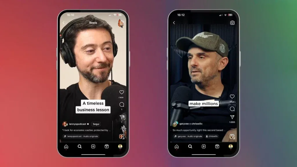La funzione Reels di Instagram è un formato di contenuto identico a TikTok