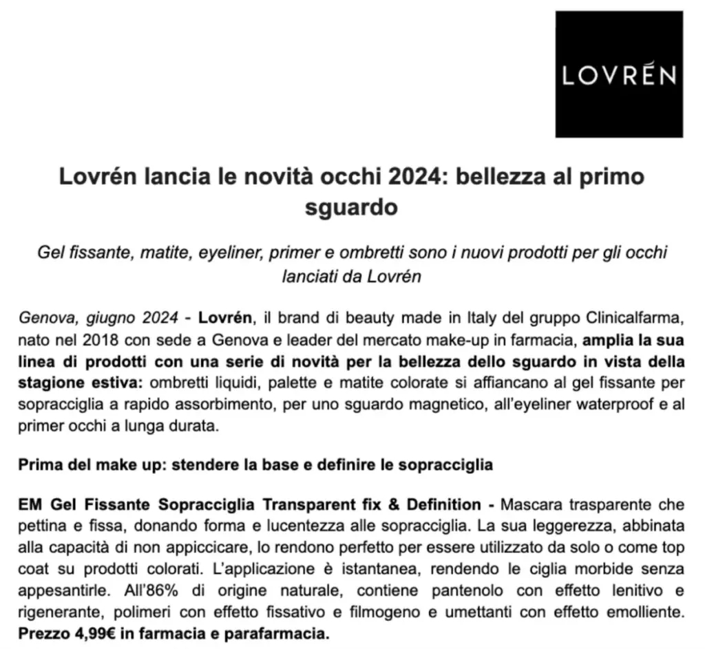 Lovren comunicato stampa