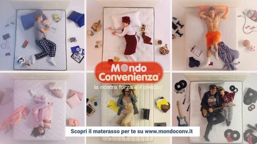 Screenshot spot Mondo Convenienza
