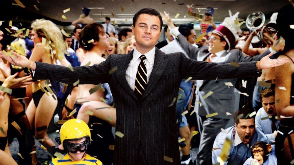 Copertina del film The Wolf of Wall Street