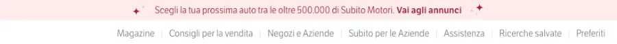Scrivere microcopy per ux writing cta - Esempio Subito.it
